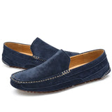 Men’s 2025 Luxury Suede Boat Loafers