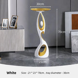 Abstract Sofa Side Table