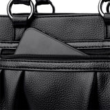 Triple Compartment Tote Bag