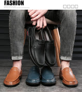 Men’s Italian Leather Driving Loafers