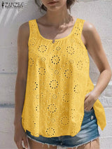 Isla Crochet Lace Tunic Blouse