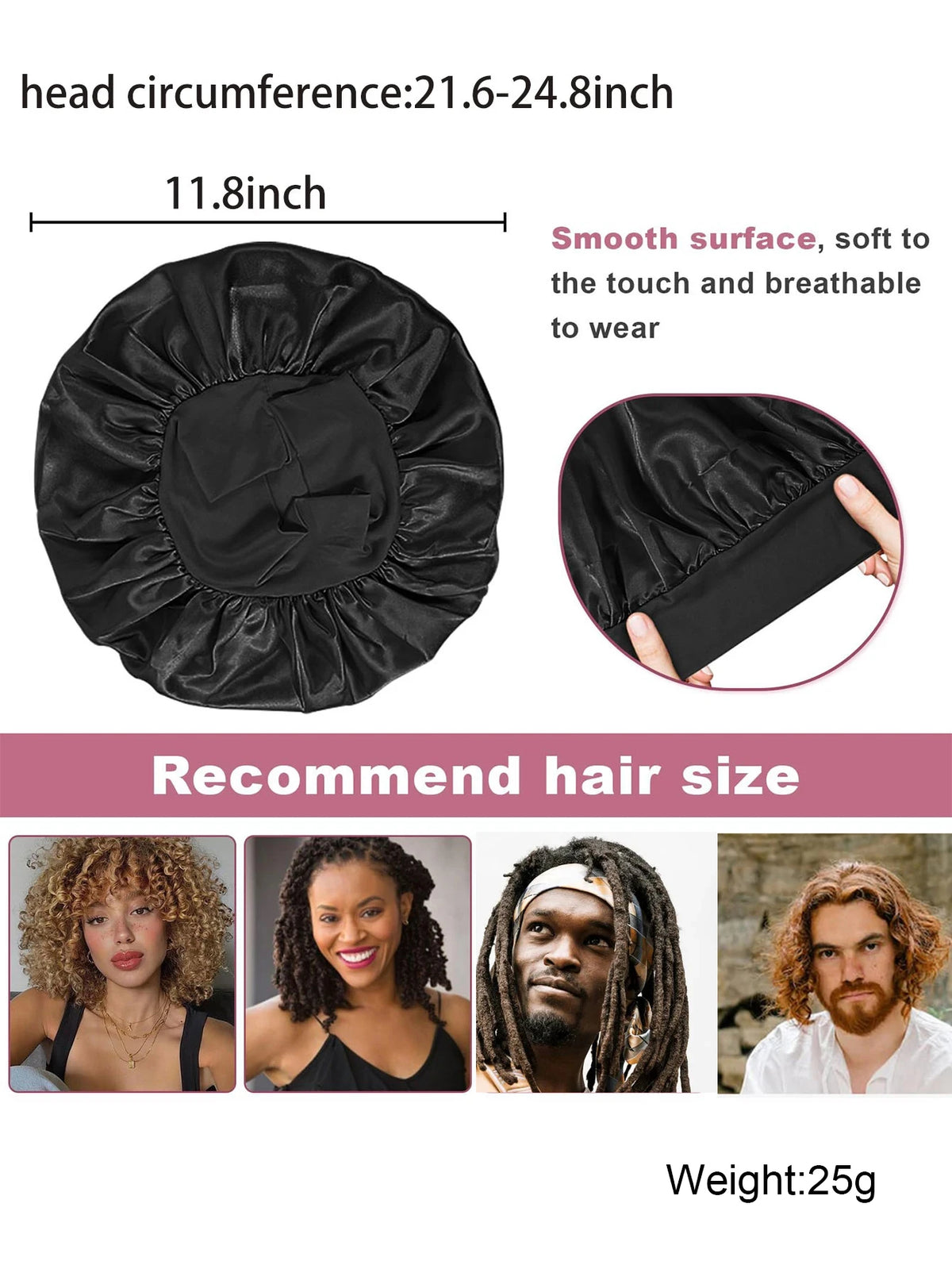 Satin Sleep Bonnet
