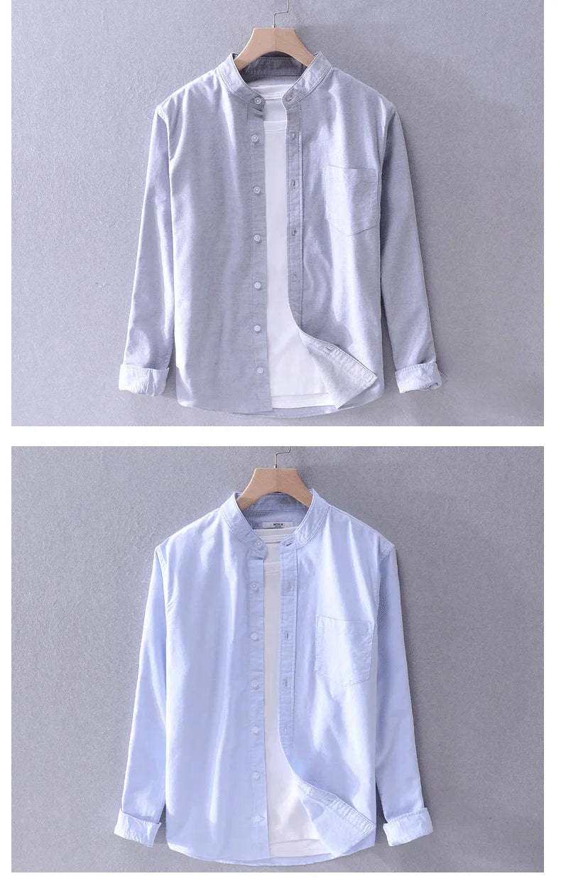 Men Oxford White Shirt