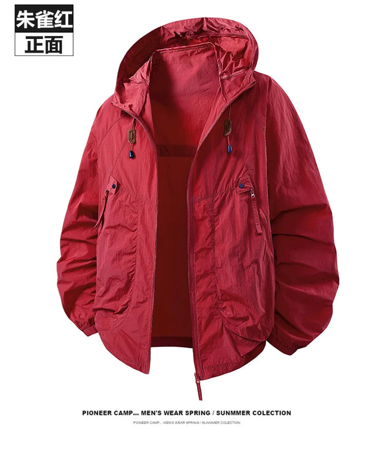 Men’s Summer Fishing Windbreaker