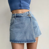 SafeCut™ – Exposure-Proof A-Line Pantskirt (High Waist Irregular Fit)