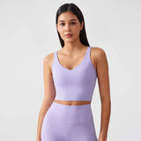 Women Shockproof Sports Bra Crop Top