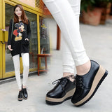Women Platform Oxfords – 2025