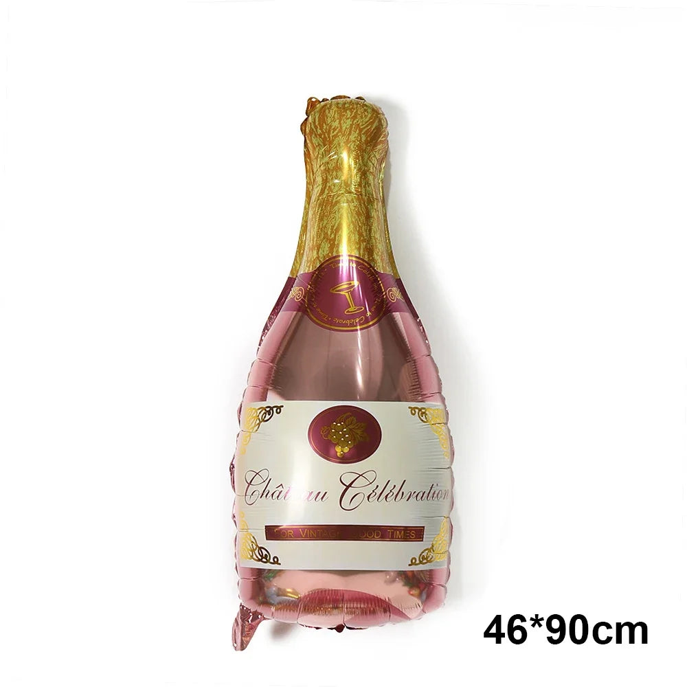 Big Champagne Foil Balloon