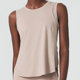 Women Loose Sleeveless Fitness Tank Top