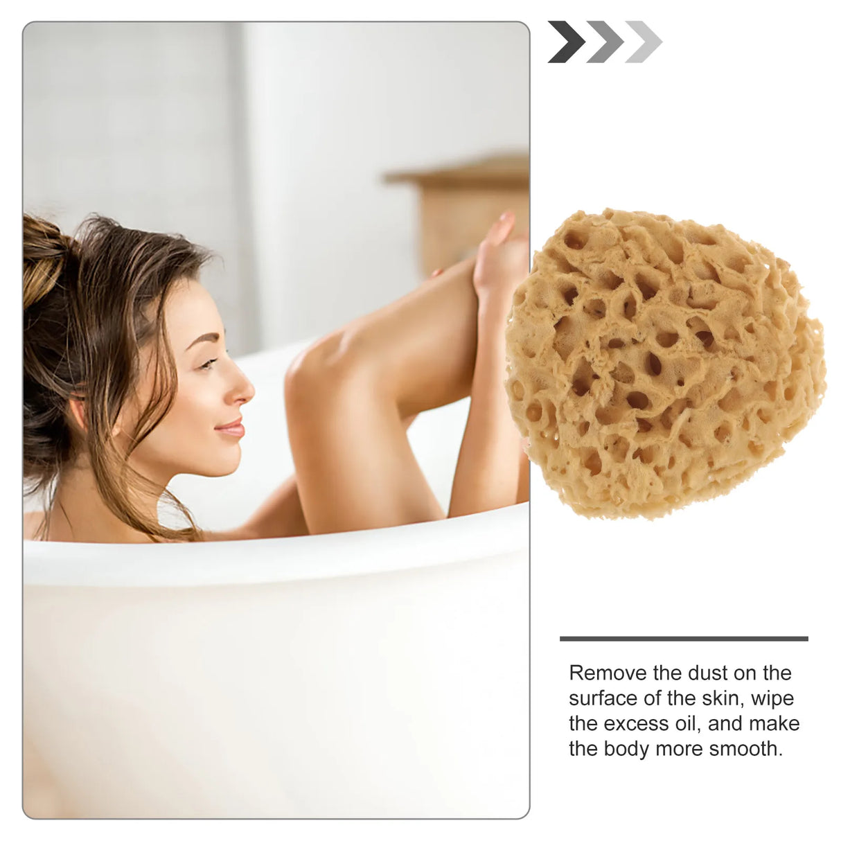 Bath Back Sponge Scrubber