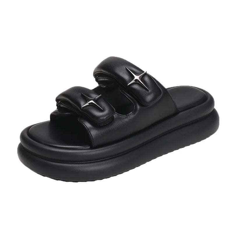 Designer Platform Flip Flops – Summer 2025