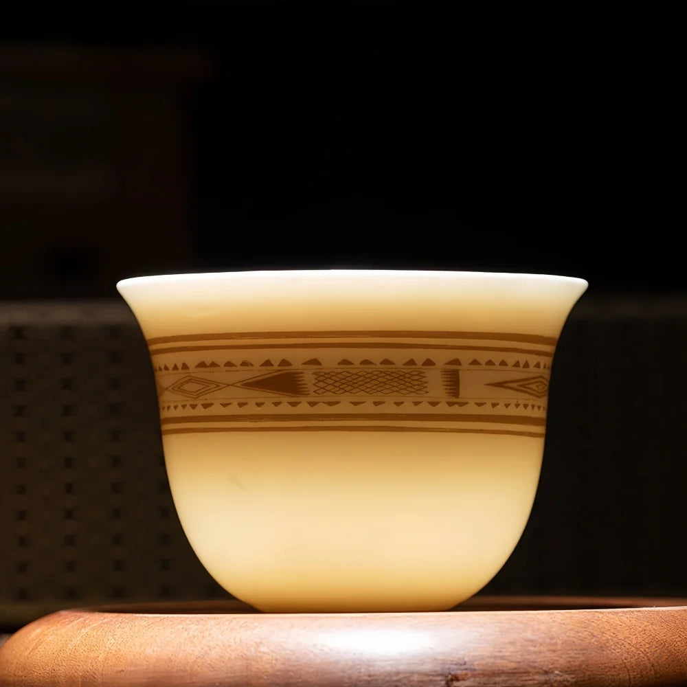White Porcelain Coffee Cup