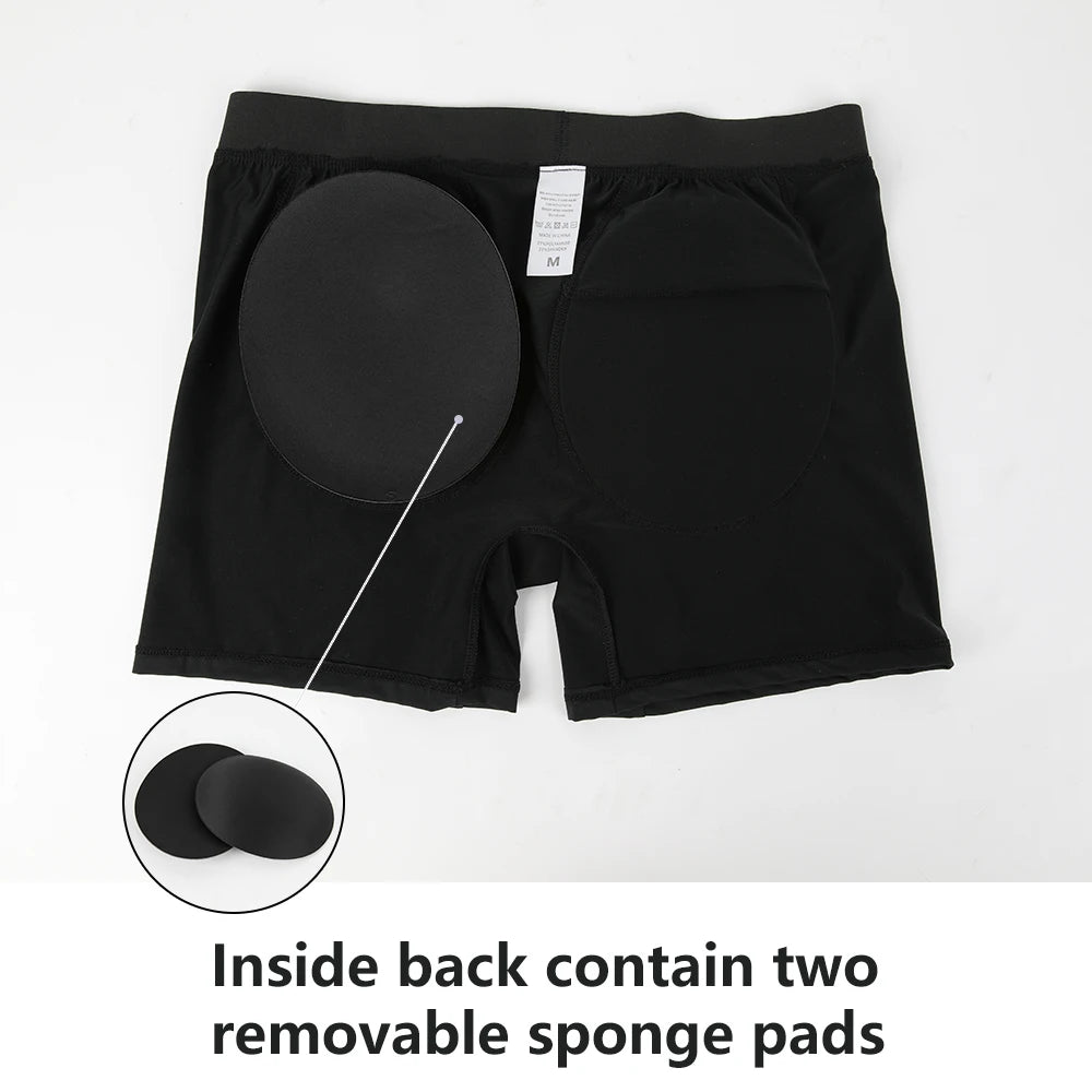 سراويل بوكسر رجالية لرفع المؤخرة