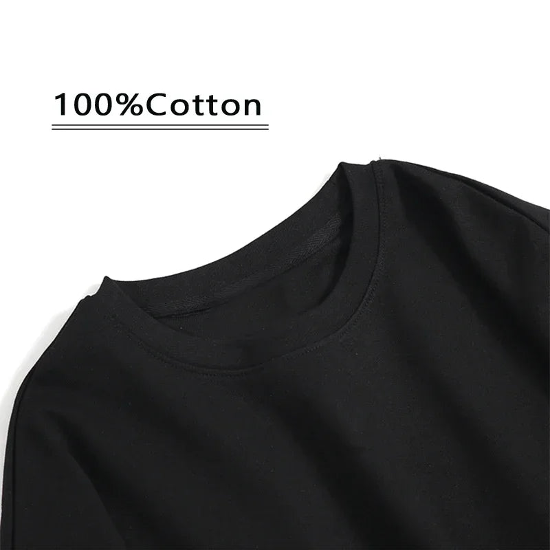 Men's Plus Size Summer T-Shirt 2025 – Loose Fit