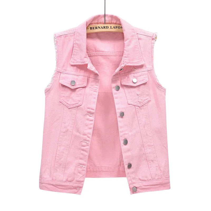 Women’s Blue Casual Denim Jacket