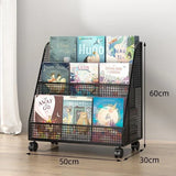 Kids Bookshelf Desk Organizer