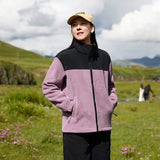 Unisex Plus Size Softshell Fleece Jacket