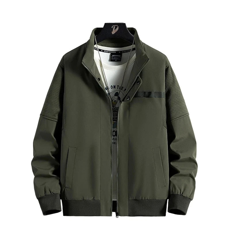 Men's Plus Size Motorcycle Windbreaker