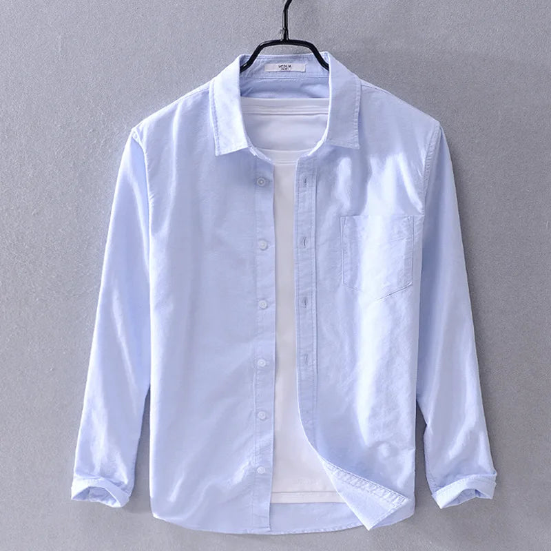 Men Oxford White Shirt