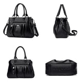 Triple Compartment Tote Bag