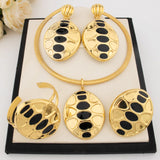 Luxury Gold Color Party Jewelry Set