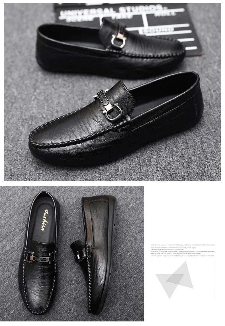 Men’s Luxury Business Leather Loafers