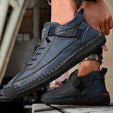 Men’s Comfortable Lace-Up Loafers – Casual Outdoor 2025