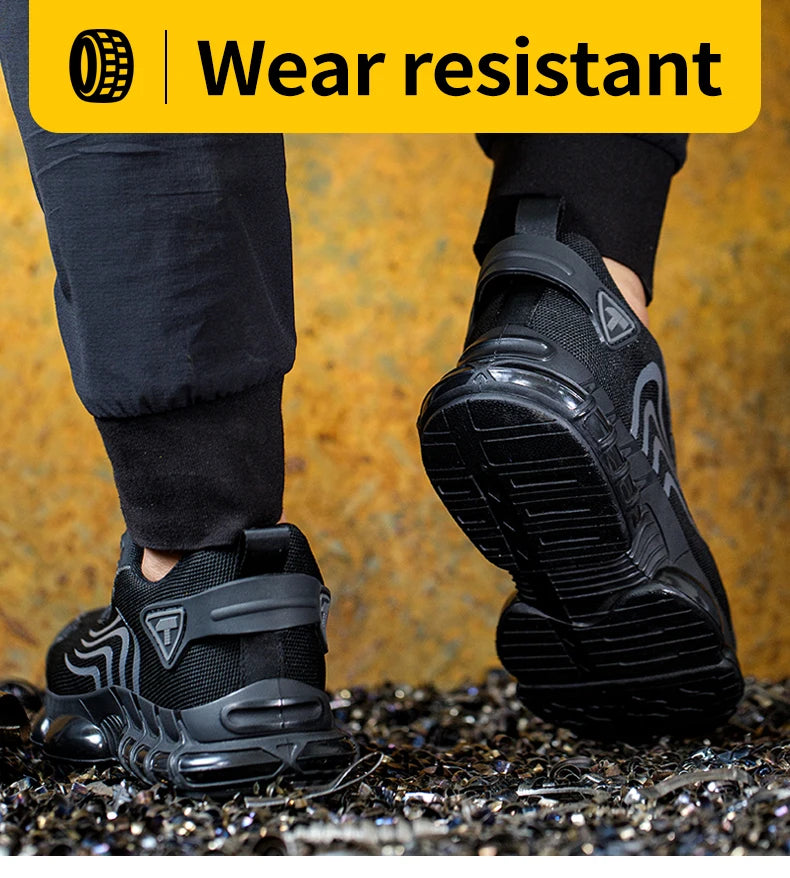 Men Anti Impact Safety Shoes