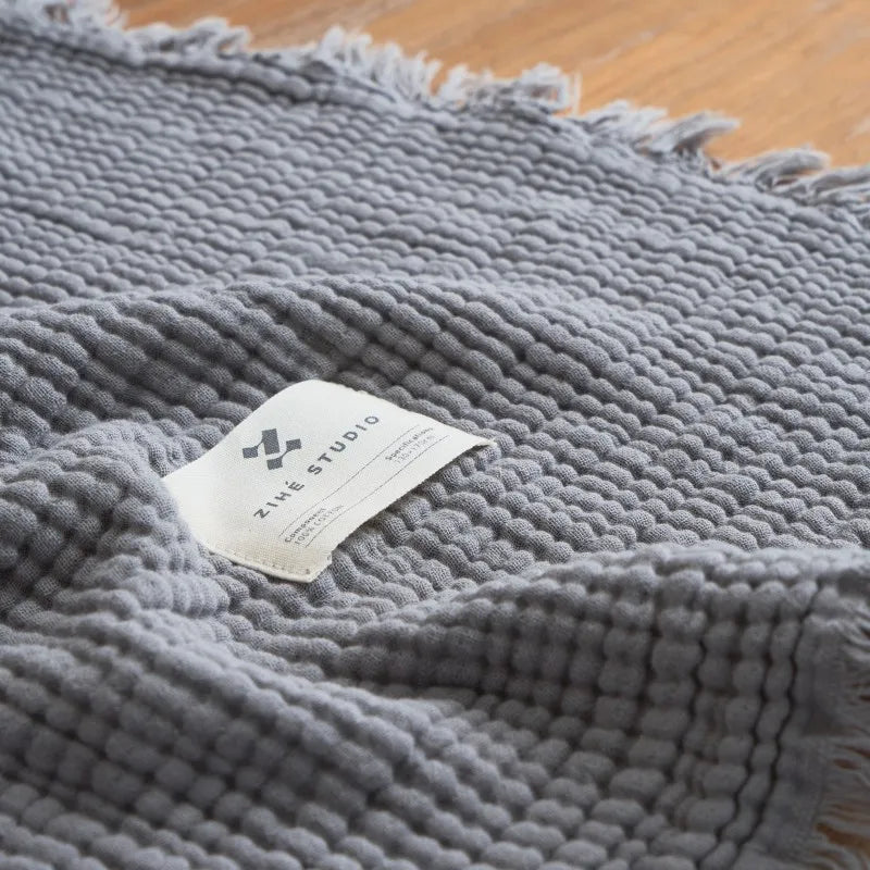 Soft Cotton Throw Blanket