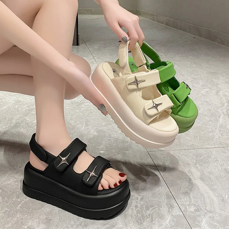 Designer Platform Flip Flops – Summer 2025