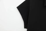 Lapel Zip Wide Leg Pant Set