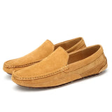 Men’s 2025 Luxury Suede Boat Loafers