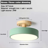 Nordic Wooden Ceiling Lamp