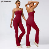 Elevate Backless Active Jumpsuit