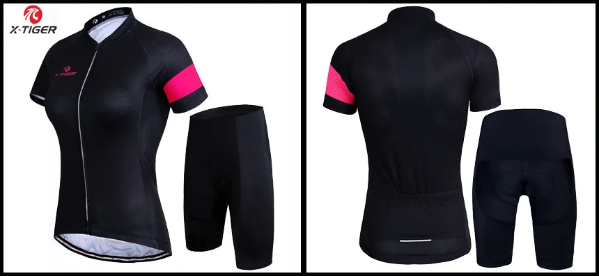 Women Summer Cycling Jersey Set