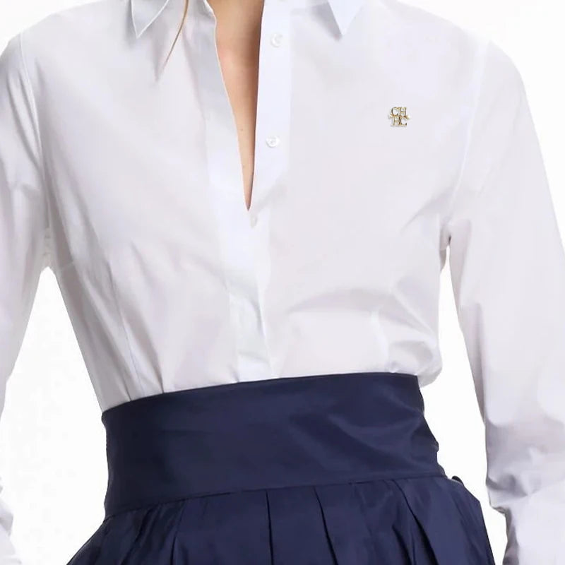 Classic Button Down Office Shirt