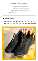 Men Indestructible Steel Toe Sneakers