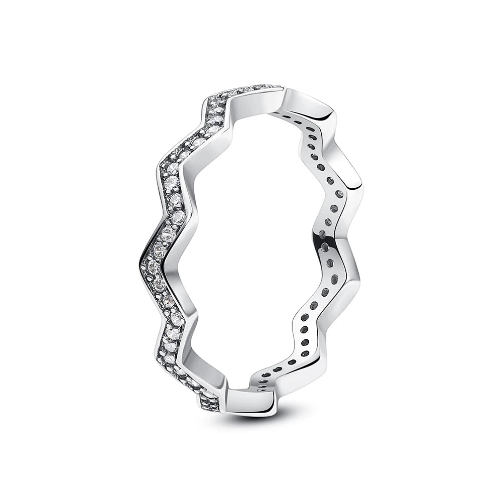 925 Sterling Silver Engagement Ring