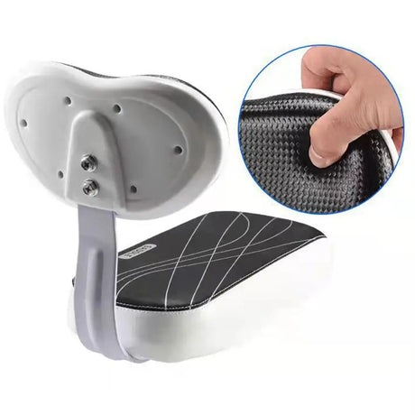Stroller children's safety saddle featuring a removable padded seat for added comfort and support during bike rides.