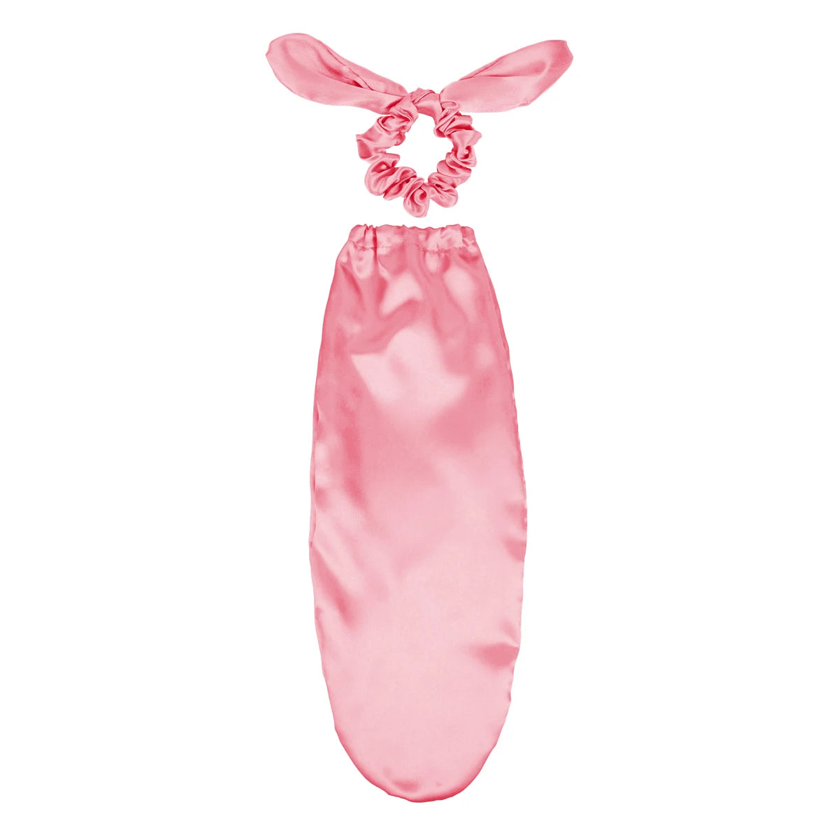 Satin Sleep Cap with Bow