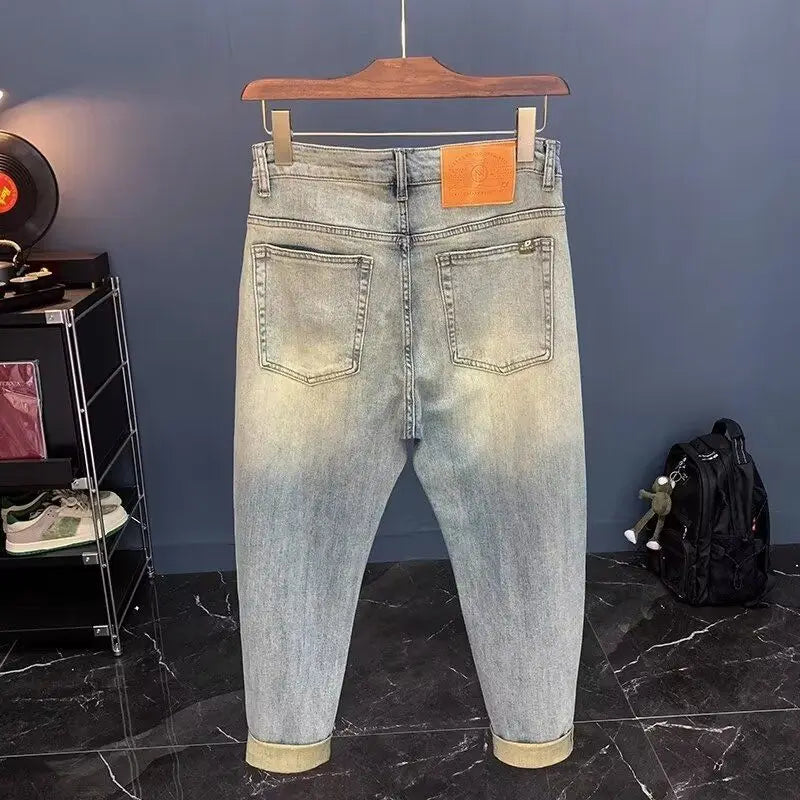 Men’s 2025 Ripped Vintage Jeans