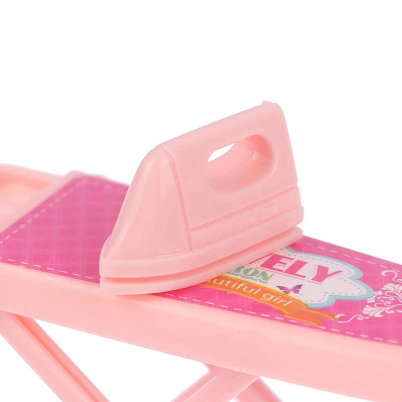 Kids Dollhouse Laundry Play Set