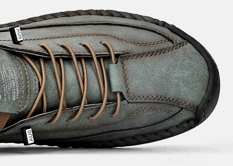 Men Handmade Leather Casual Loafers