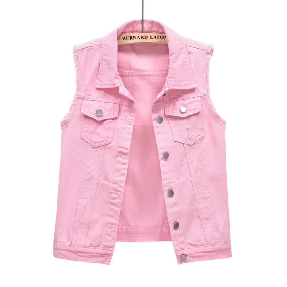 Women’s Blue Casual Denim Jacket