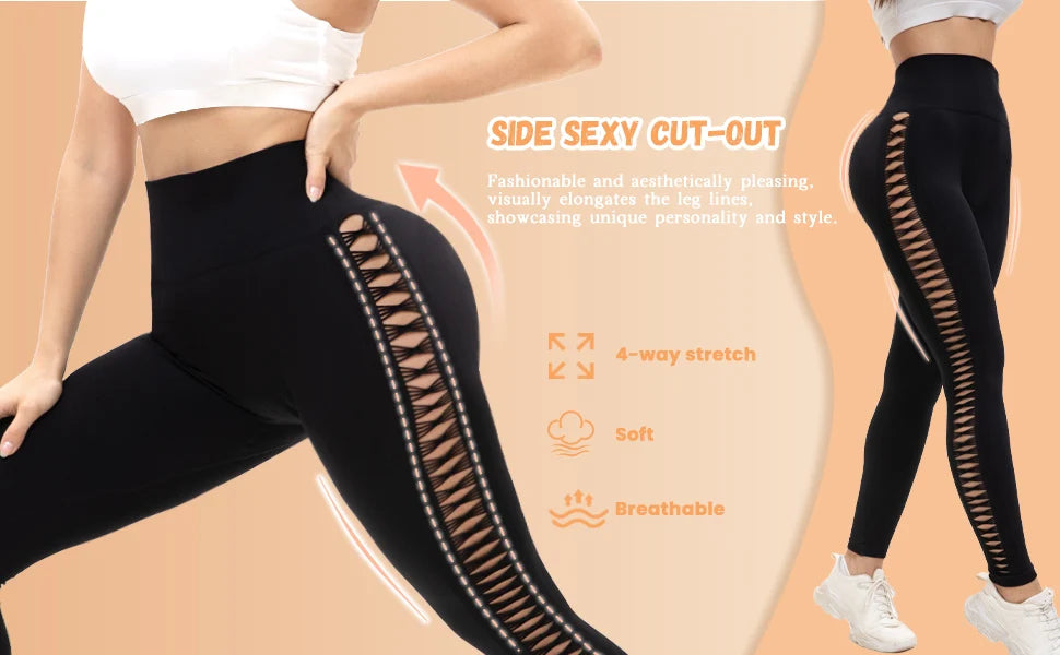 Women's High Waisted Yoga Leggings
