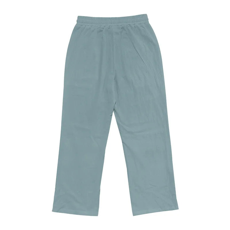 Men’s Cotton Linen Yoga Pants