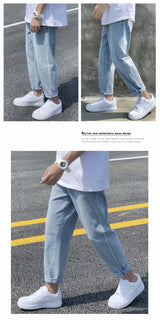Men’s Simple Straight Denim Jeans