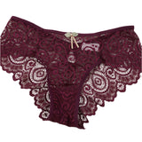 Mid Waist Lace Panties