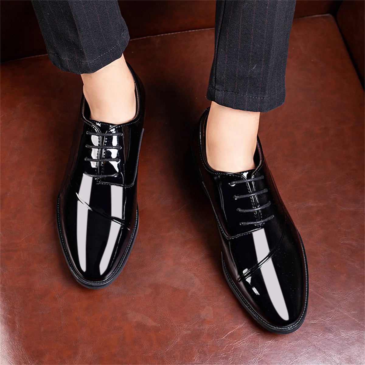 Monarch Stripe Oxfords