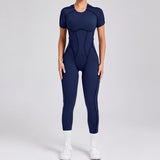 Women Backless Yoga Jumpsuit